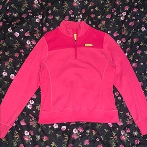 Fuchsia Quarter Zip